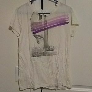 American Eagle tee with sailboat